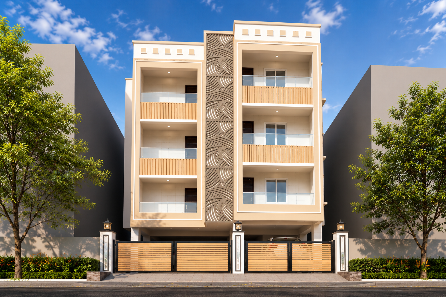 Fazza Easta Hapis, CID Nagar landscape Fazza Easta Hapis, CID Nagar landscape