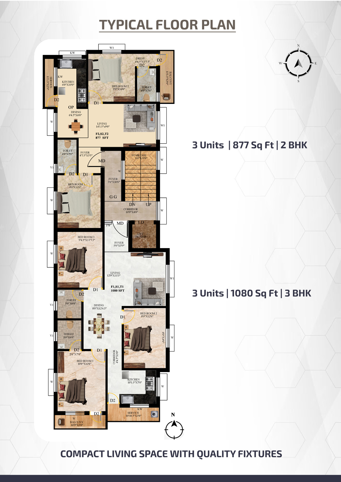 SS Fazza Ganapathy Street Broucher FAZZA BUILDERS